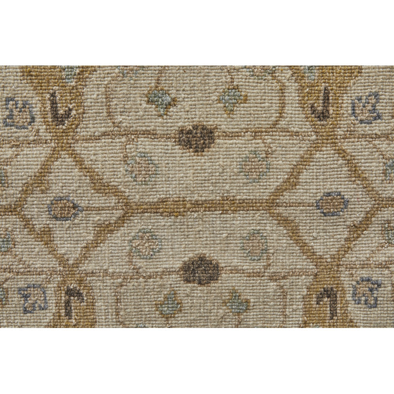 Corbitt Wool Oriental Area Rug, Rectangle 5'6" x 8'6"