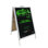 A-Frame Sidewalk Sign Menu Board Snap Frame Restaurant 2-Sided A-Board Graphic Poster Banner