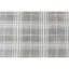 Hand Knotted Plaid Area Rug in Gray/White-71450165