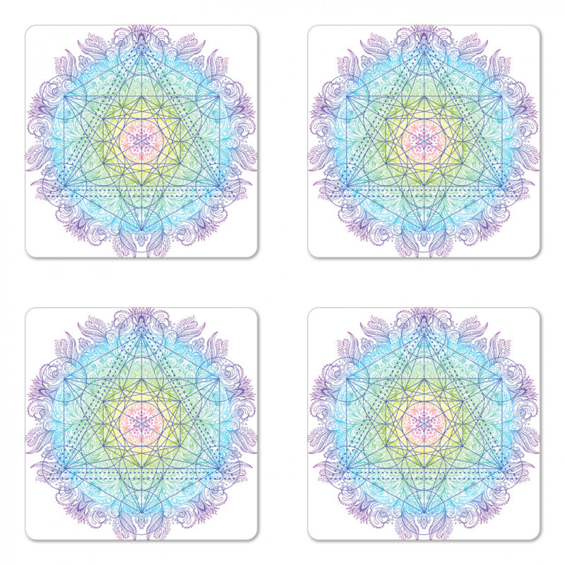 Sous-verre ethnique