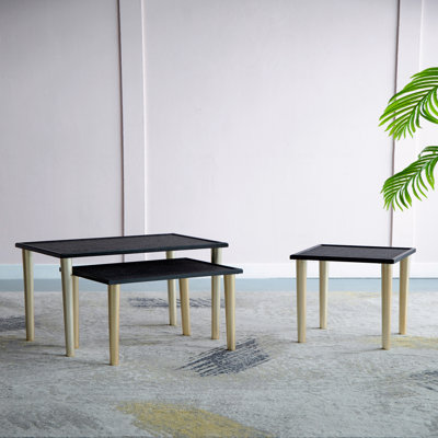 Ensemble de 3 tables d'appoint
