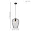 Nobleton 1 - Light Black Single Pendant-90903961
