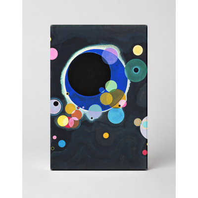 Plusieurs cercles (1926) - Portrait, art mural sur toile