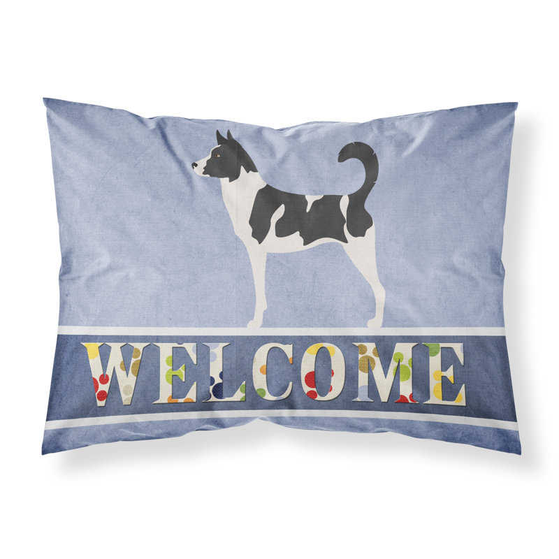 Taie d’oreiller welcome, Chien de Canaan