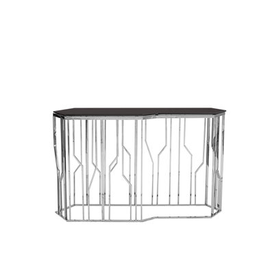 Console en verre Luciana 