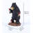 Gnomes in Trouble with Bear Garden Statue