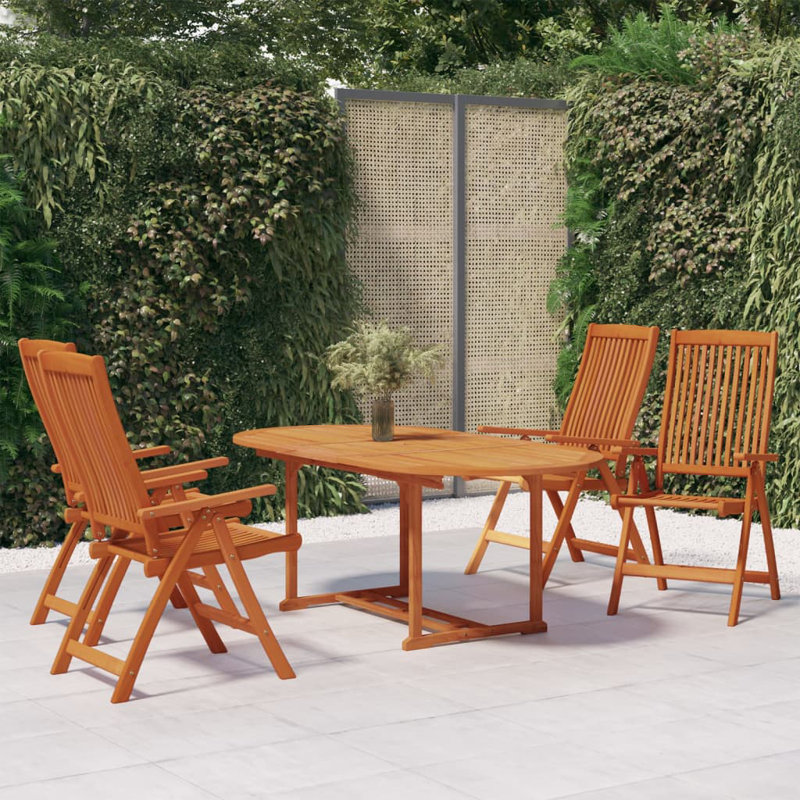 Exeter 4 - Person Patio Dining Set with Extendable