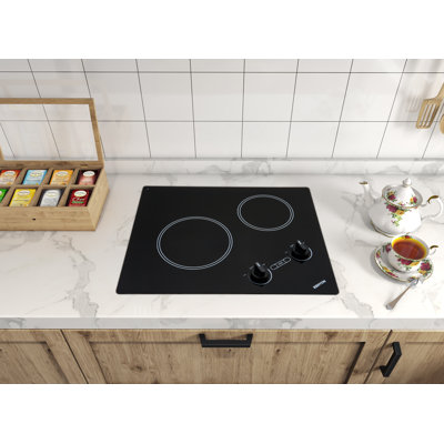 Cuisson électrique 21" avec 2 brûleurs kenyon arctique