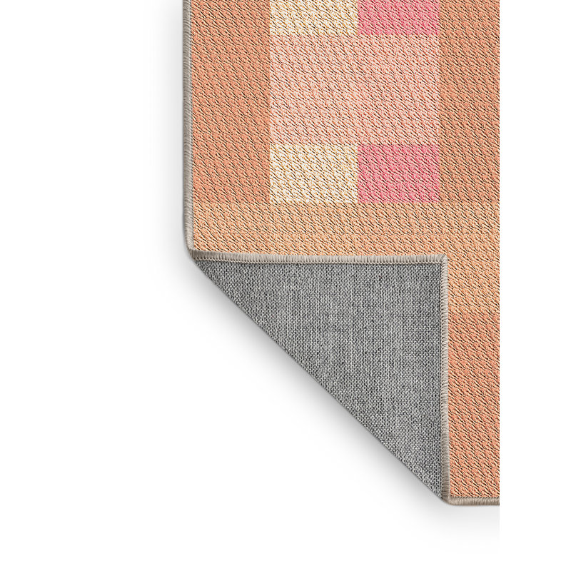 Geometric Indoor Rug, Rectangle 2' x 3'