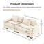 Canapé modulaire surdimensionné 92 "Cloud-1966947572-1966947574-1966947575