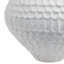 Sagebrook Home 16" Callan Large 3D Printed Porcelain Vase, Ivory-689949238