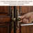 American retro solid wood two-door wardrobe