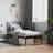 vidaXL Bed Frame Powder-Coated Steel Single Modern Bed Frame-958735320-958735322