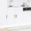 Sink Base Cabinet Lucca High Gloss Engineered Wood-1993741717