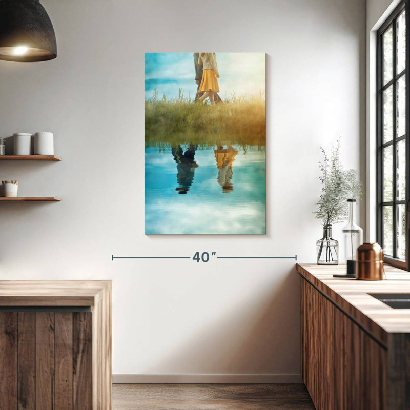 Hardie, un couple, deux directions, H 39 po x l 26 po