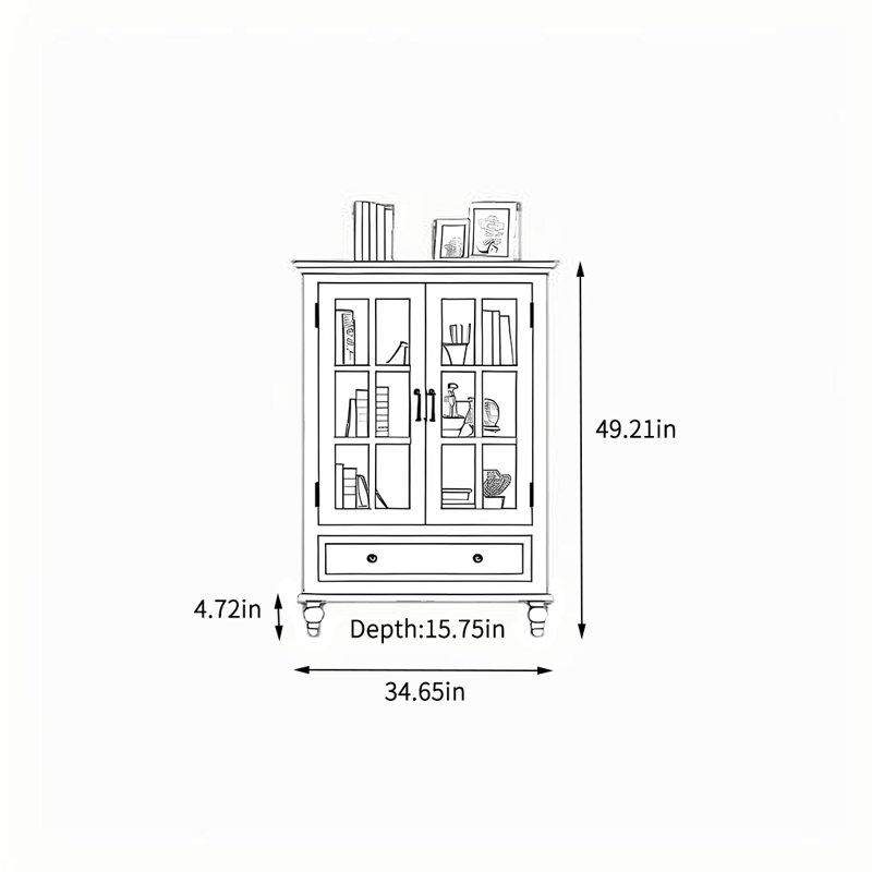 Simple storage cabinet