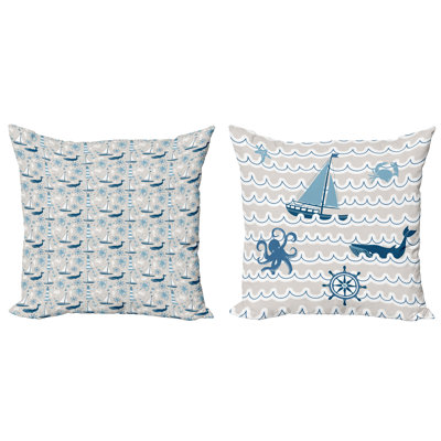 Indoor / Outdoor Square Throw Cushion Cover