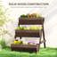 Wood Raised Garden Bed