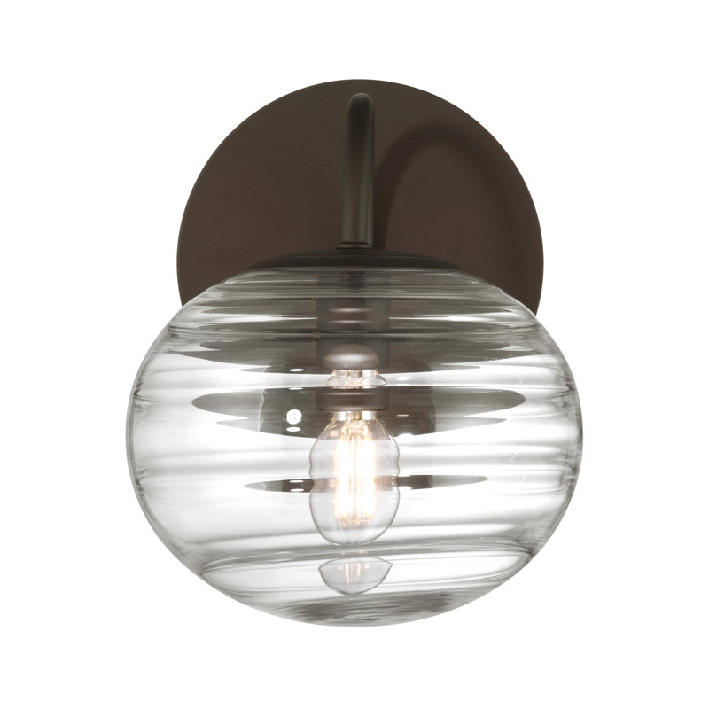 Lenora 8.25" High 1-Light Bath Sconce