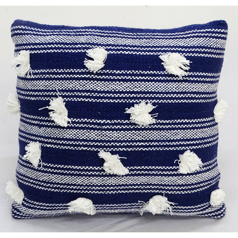 Chicos Pom-poms Cotton Throw Pillow