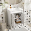 Meuble-lavabo 24 po avec lavabo supérieur-108801204