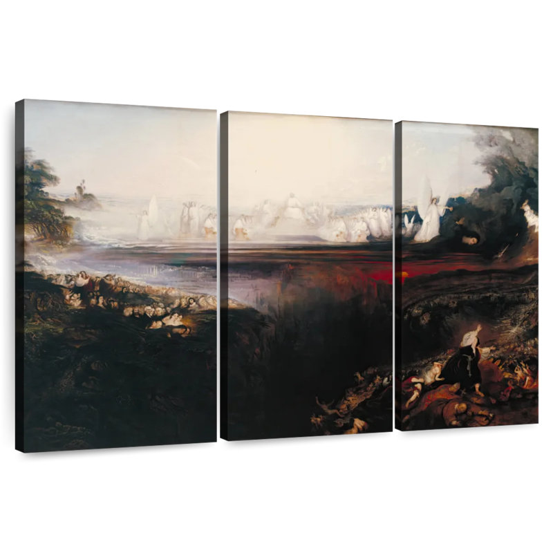 Adella The Last Judgement 1853, 36" H x 57" W