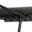 Chaise longue en osier avec accoudoirs Pe
