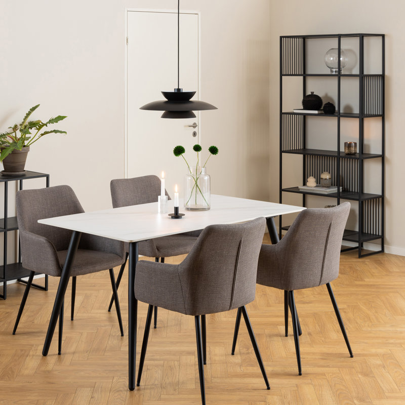 Bellah 185cm H x 85cm W Standard Bookcase