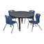 Ensemble de table de salle à manger et de chaises 12 po Kee-73411877-93832800-93832782