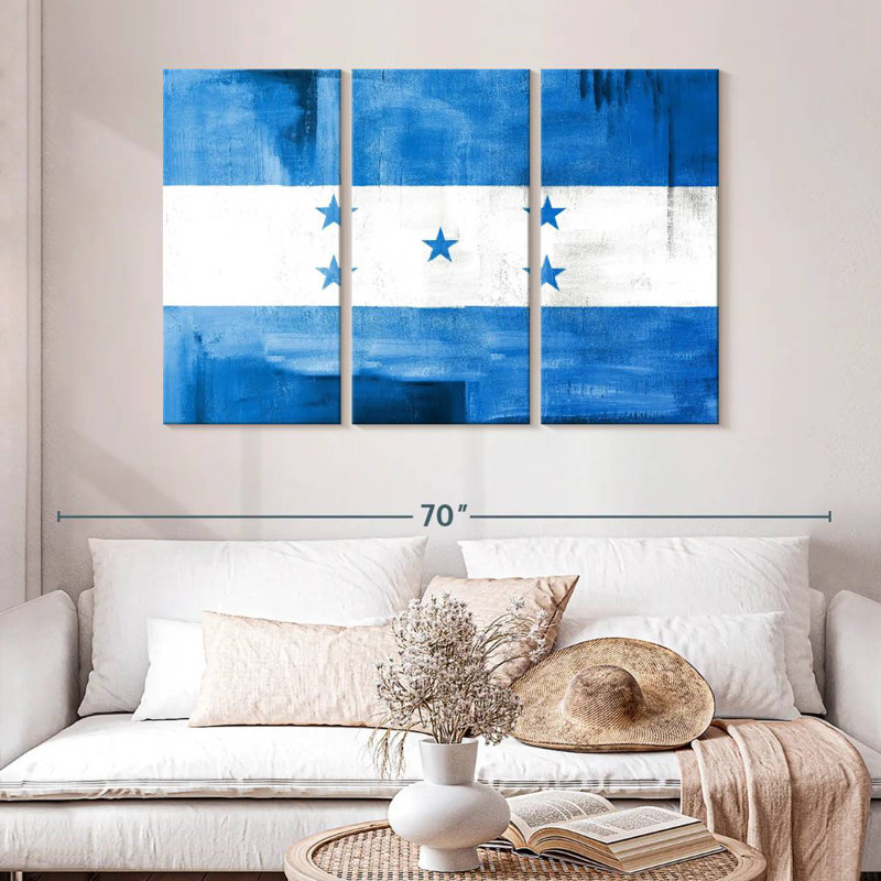 Borges Honduras, 32" H x 50" W