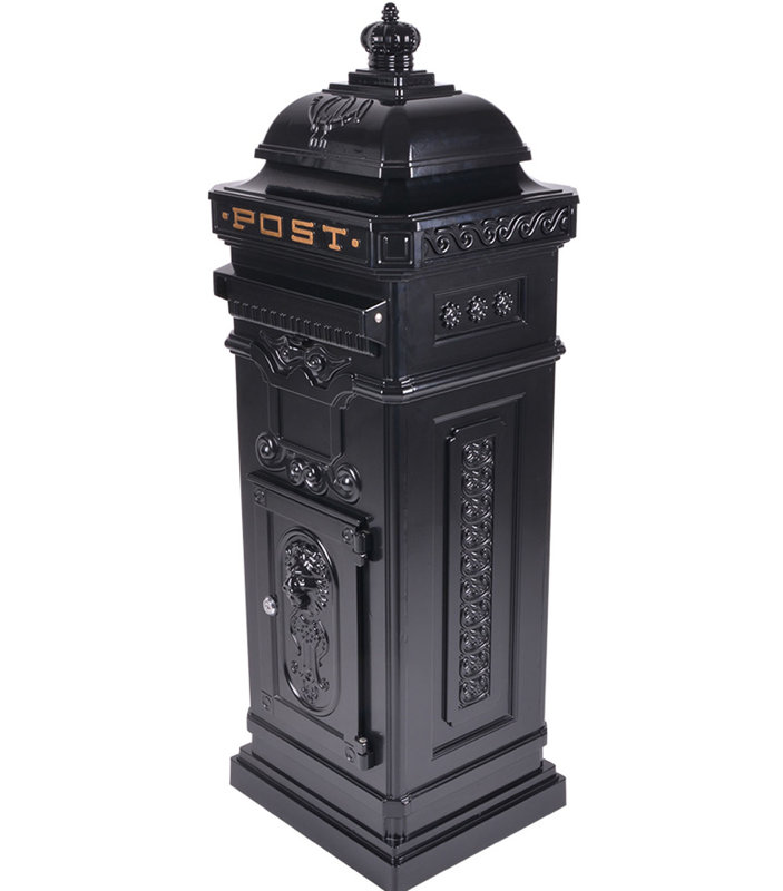 Weybossett Aluminum Column Box, Black