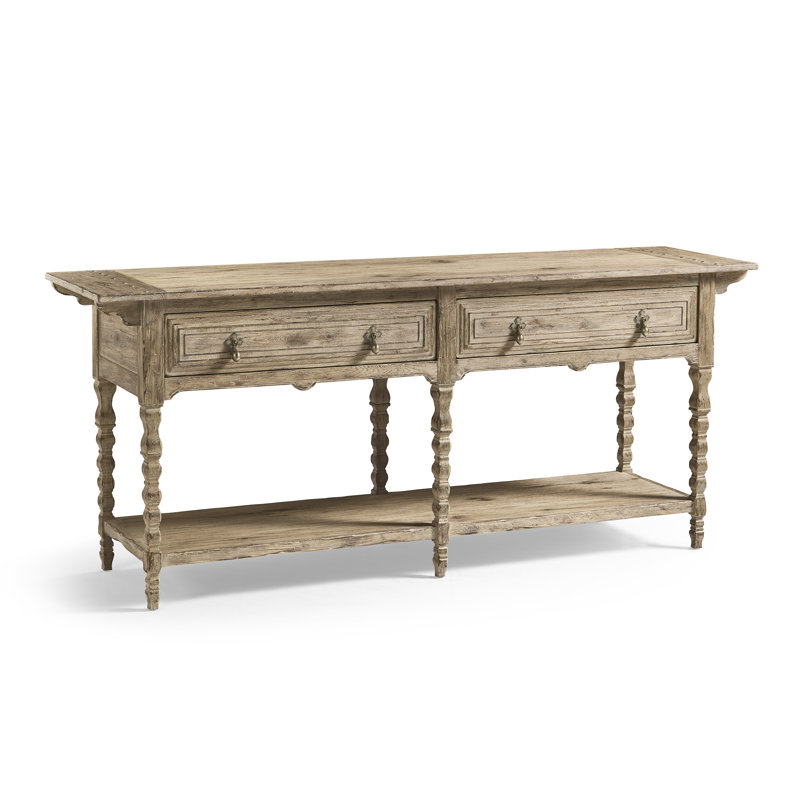 Sagehill 86.75'' W Solid Wood Console Table