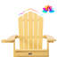 Chaise Adirondack pliante en plastique avec repose-pieds-70169718
