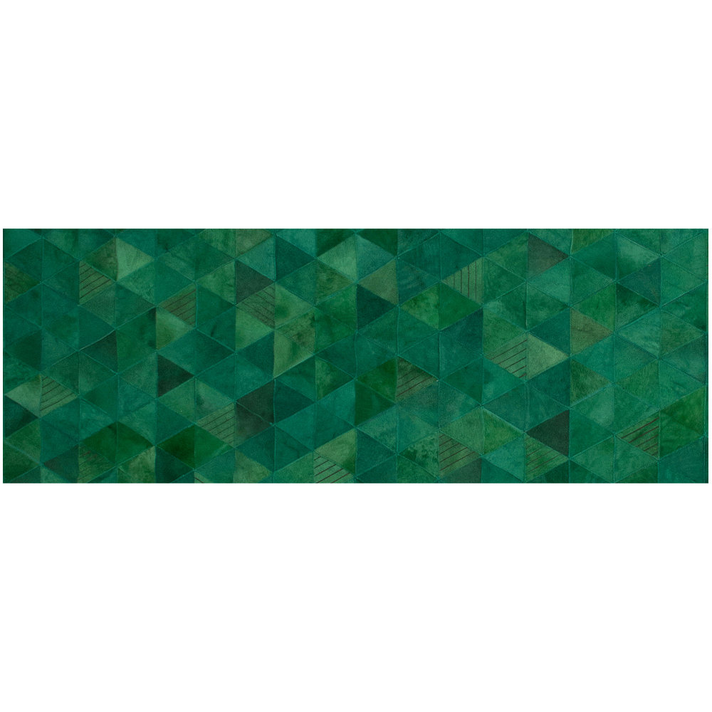 Art Hide Trilogia Runner - Emerald - Wayfair Canada