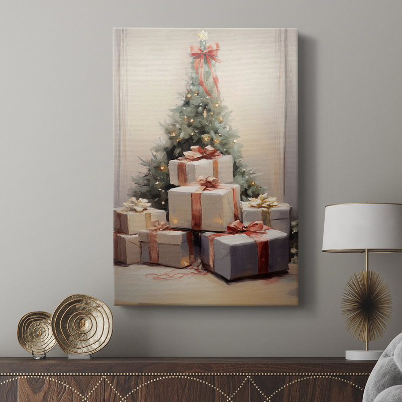 Art des Fêtes de Noël - série 2-CCLV - galerie sur mesure, H 48 po x l 32 po