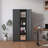 71"H Metal Garage Storage Cabinet Tool Steel Locking Cabinet With Doors And 3 Shelves, Tall Cabinets For Garage Storage Systems Lockable File Cabinet For Home Office, Classroom/Pantry