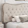 Lofgren Tufted Upholstered Platform Bed with Adjustable Headboard