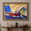 "Peinture avec troïka" - Wassily Kandinsky - Toile encadrée sur mesure-1786500308-1786500311-1786500312