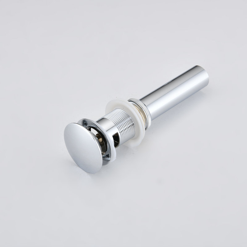 Bathroom Pop Up Drain – 304 Stainless Steel Sink Stopper With Overflow, Great For Vessel Sink/lavatory Vanity, Brushed Nickel