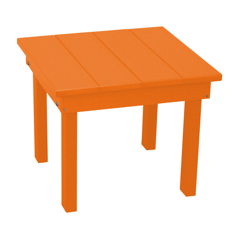 Kramer End Table, Orange