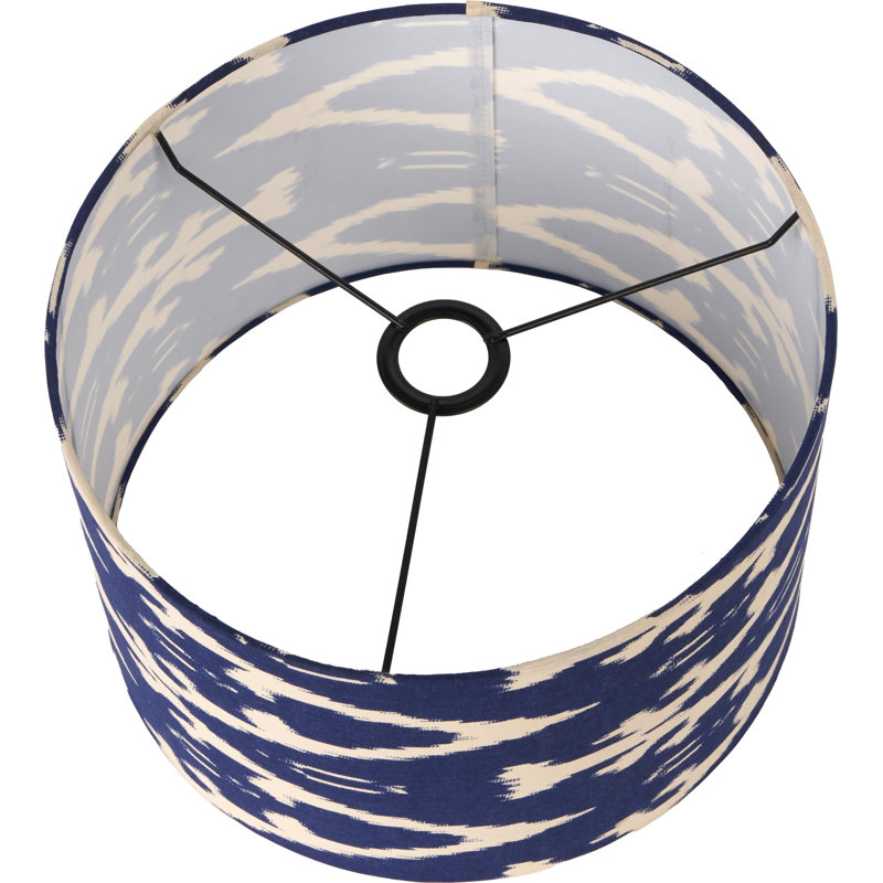 Benis Metal Table Lamp, Blue