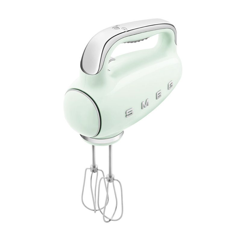 Retro style electric hand mixer for 50 years, Vert pastel