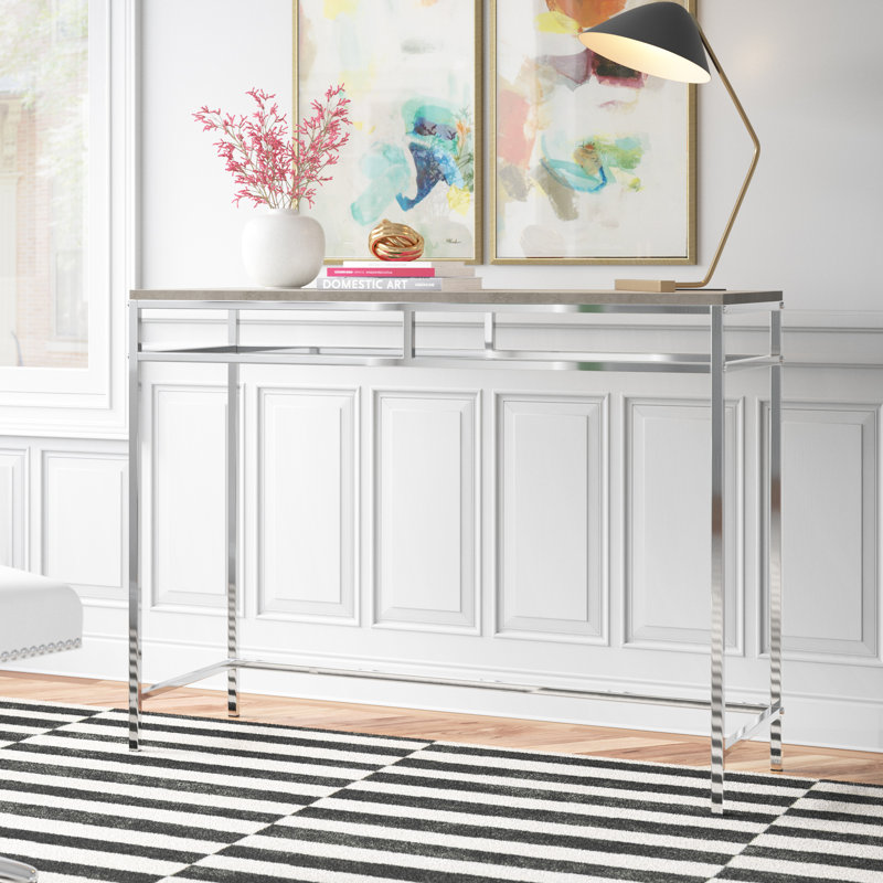 Loreine Writing Desk with Power Outlet