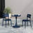 Delron All-Weather Outdoor Stacking Dining Side Chair (Set of 2)-1162546159