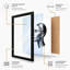 Profile Geometric - Framed Print-2132539675-2132539676