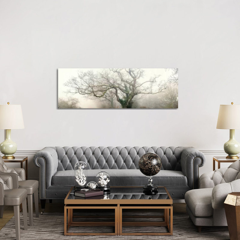 « Ghost Oak » par Philippe Manguin-reproduction de photo panoramique sur toile, H 20 po x l 60 po x P 1,5 po, Toile tendue