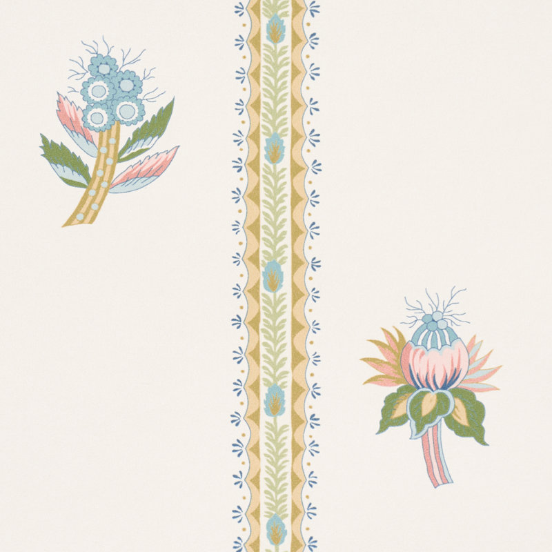 Les Fleurs Exotiques Wallpaper, Citron