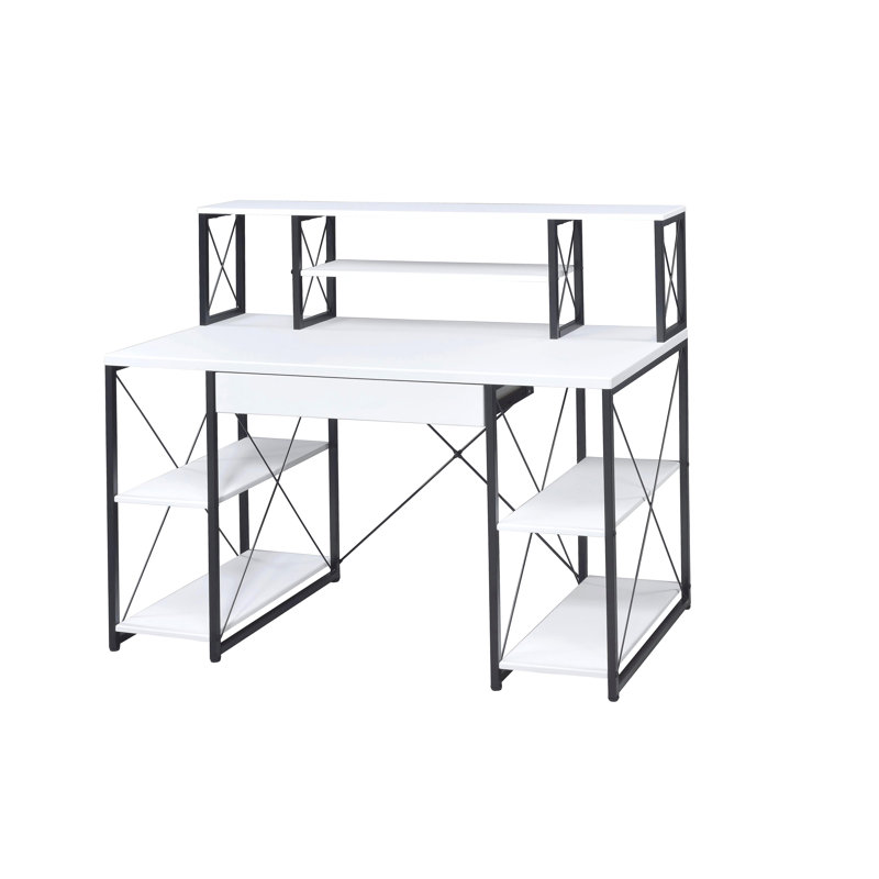 Bureau d'écriture Amiel, Blanc/Noir