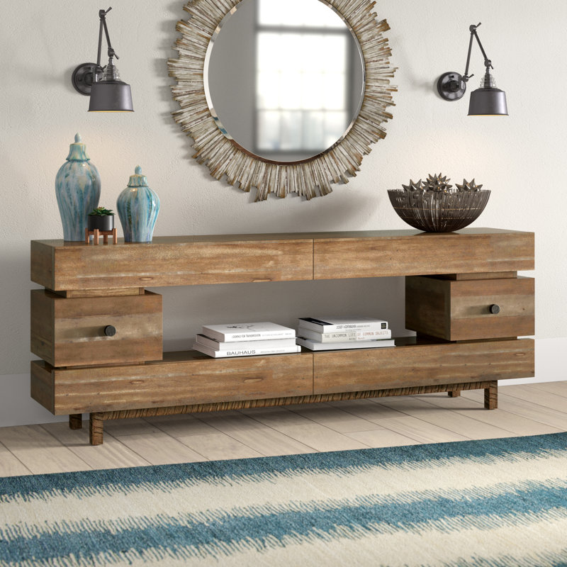 Epicenters 80'' Solid Wood Console Table