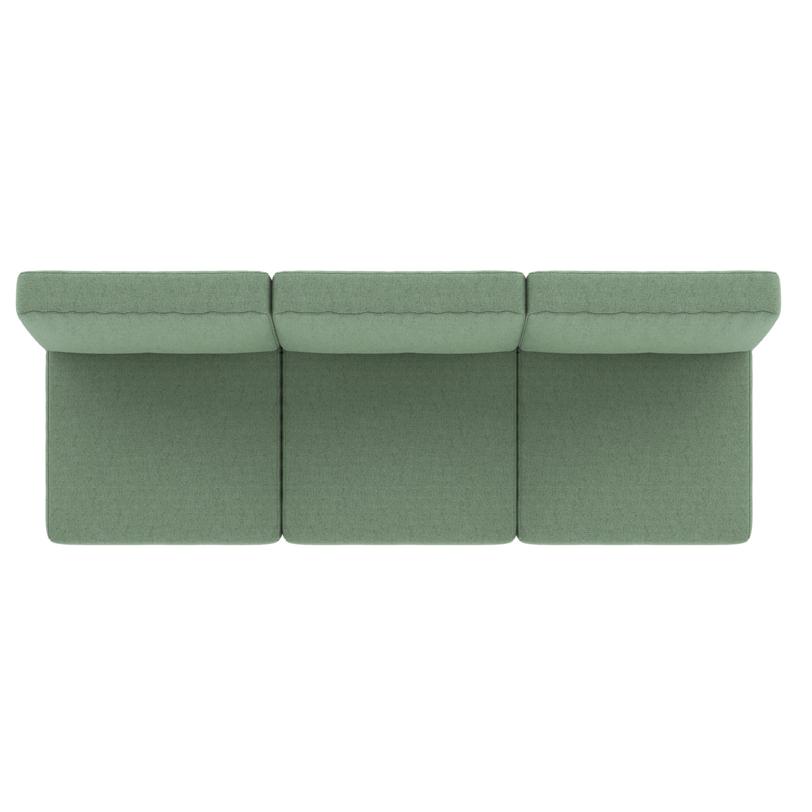 24" Sunbrella® Sofa Seat and Back Cushion, Sunbrella Bliss Aloe